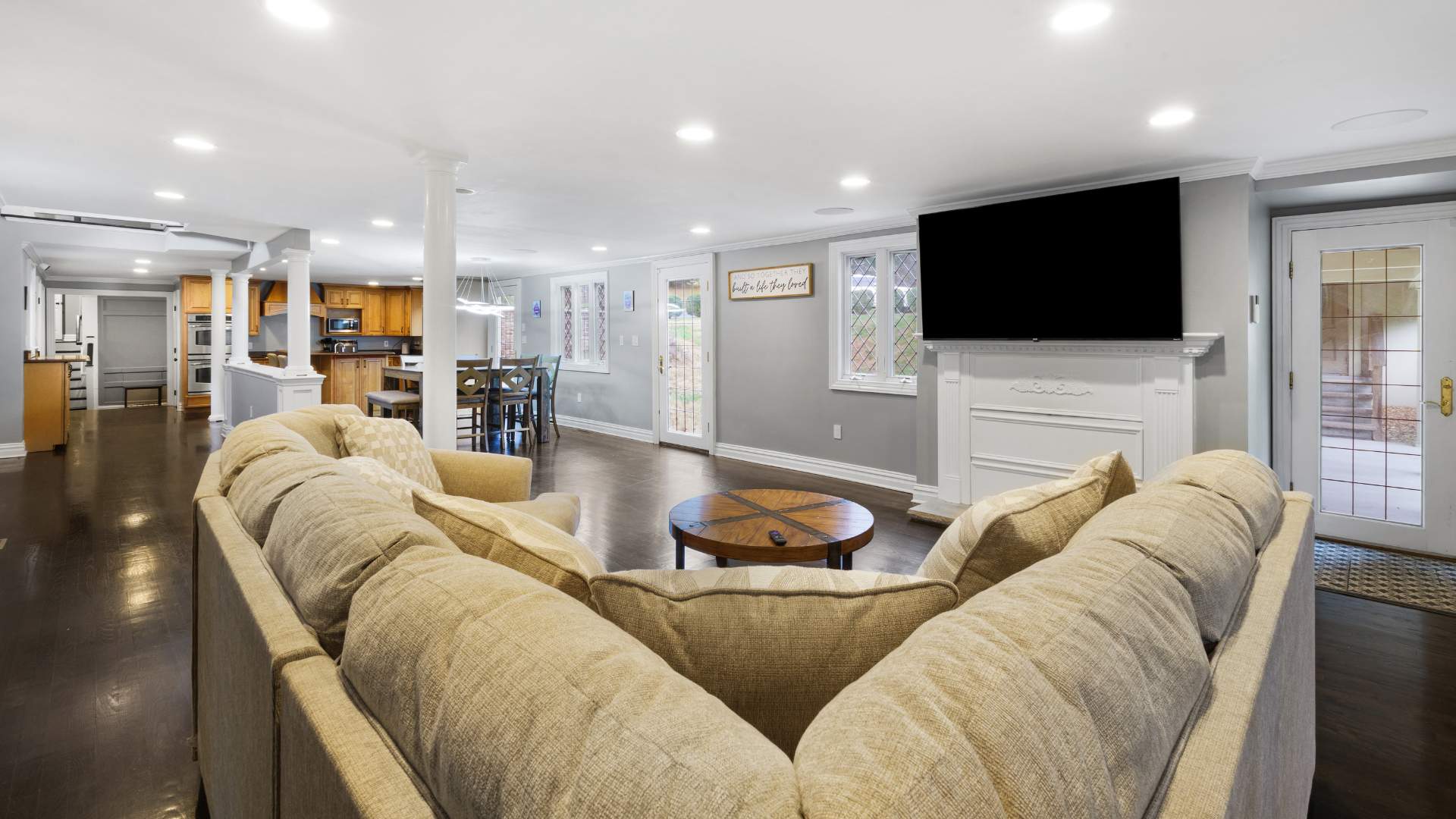 Comfortable counseling couch at an Alcohol Rehab in New Jersey at NJ Recovery Solutions, designed for a welcoming therapy environment