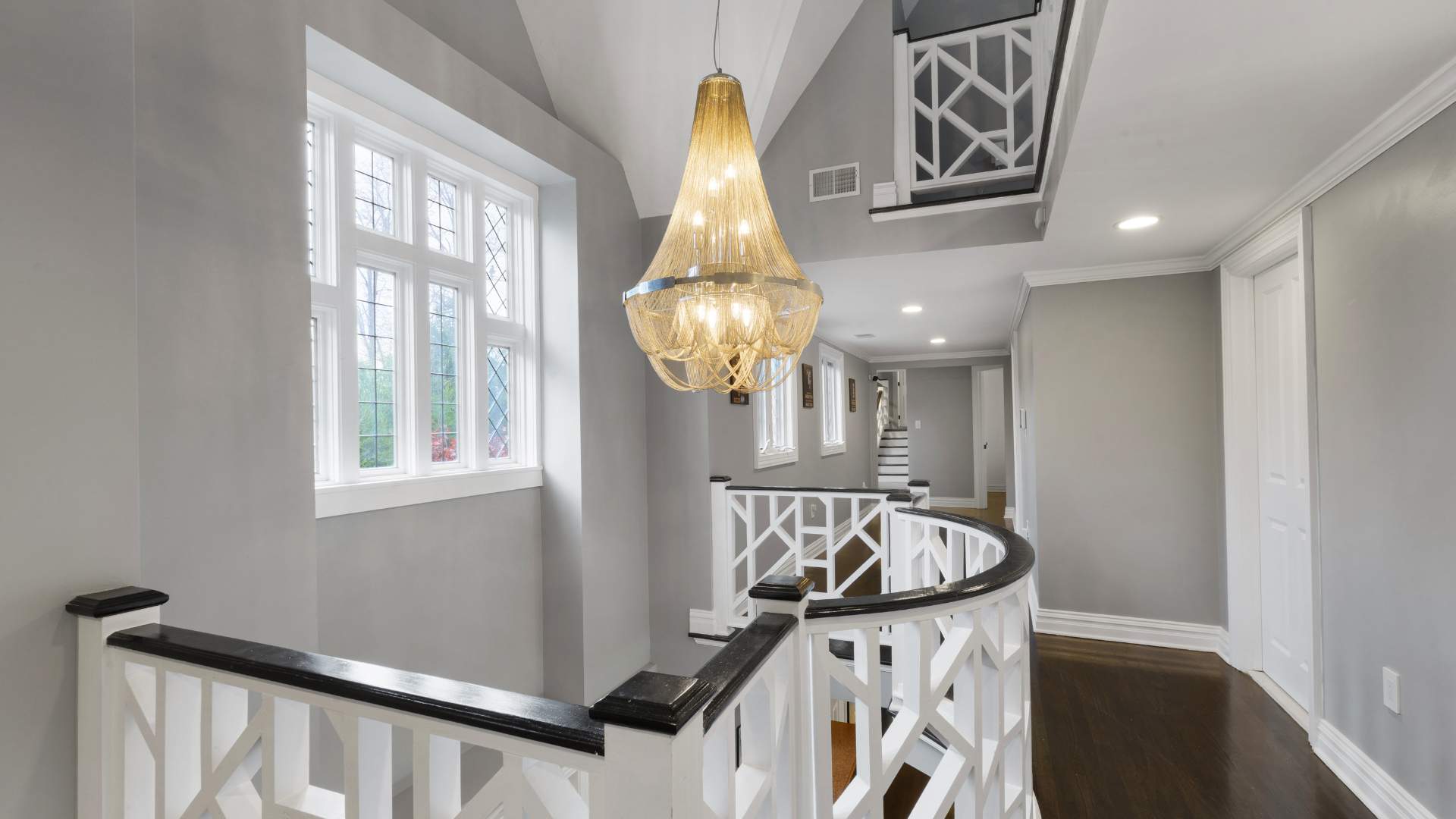 Interior of a Partial Care Program in New Jersey at NJ Recovery Solutions featuring a welcoming space with elegant chandelier lighting